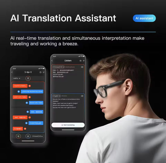 Smart AI Video Sonnenbrille