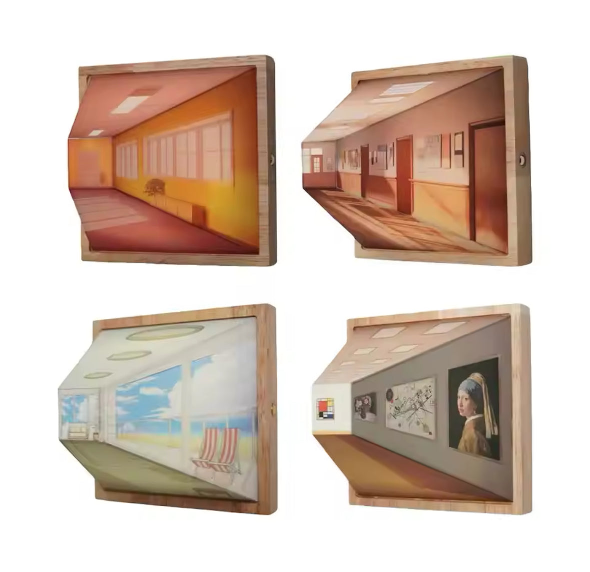 3D Illusions LED Gemälde Lampe