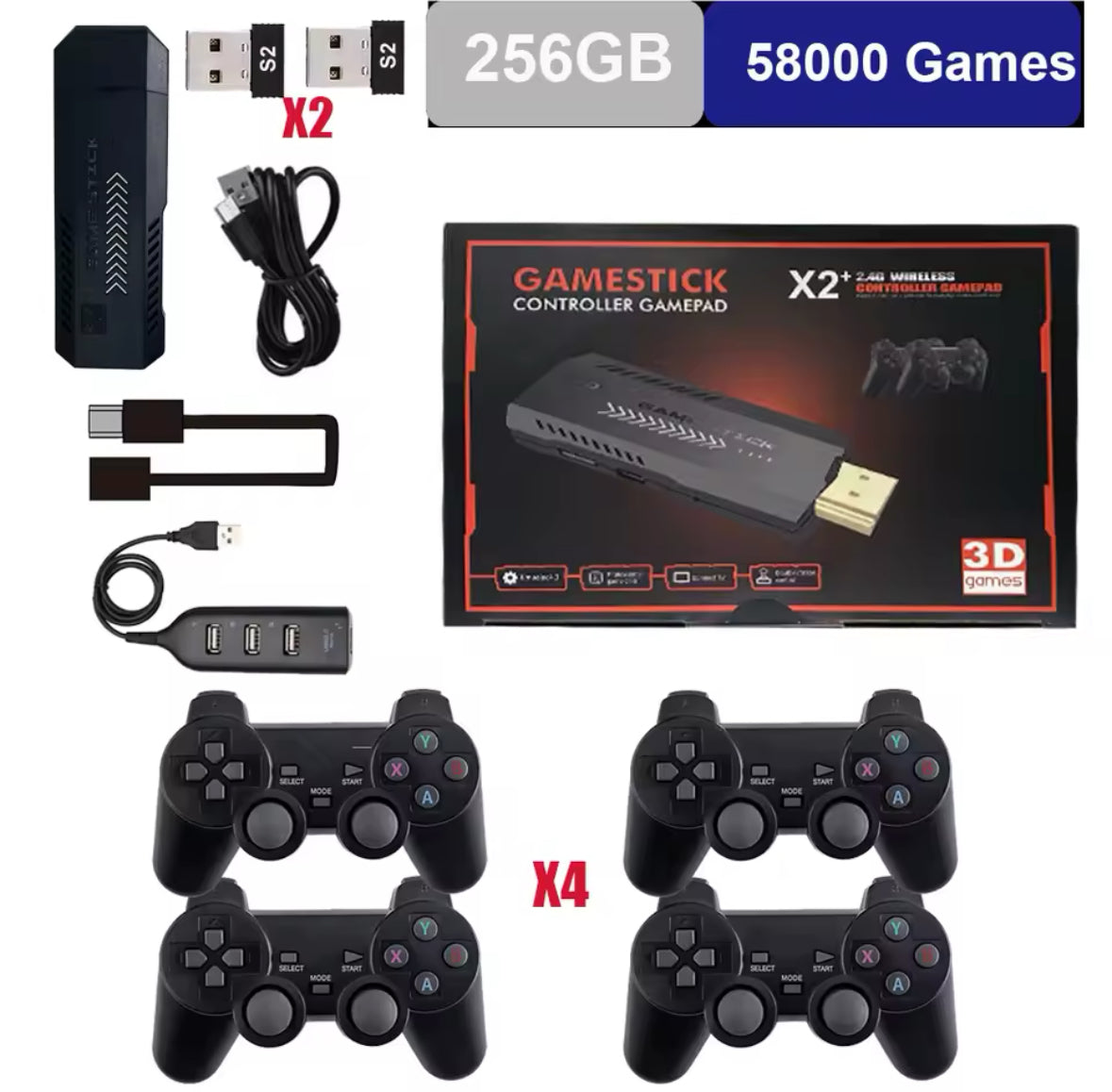 4K UHD Retro Spiel Konsole