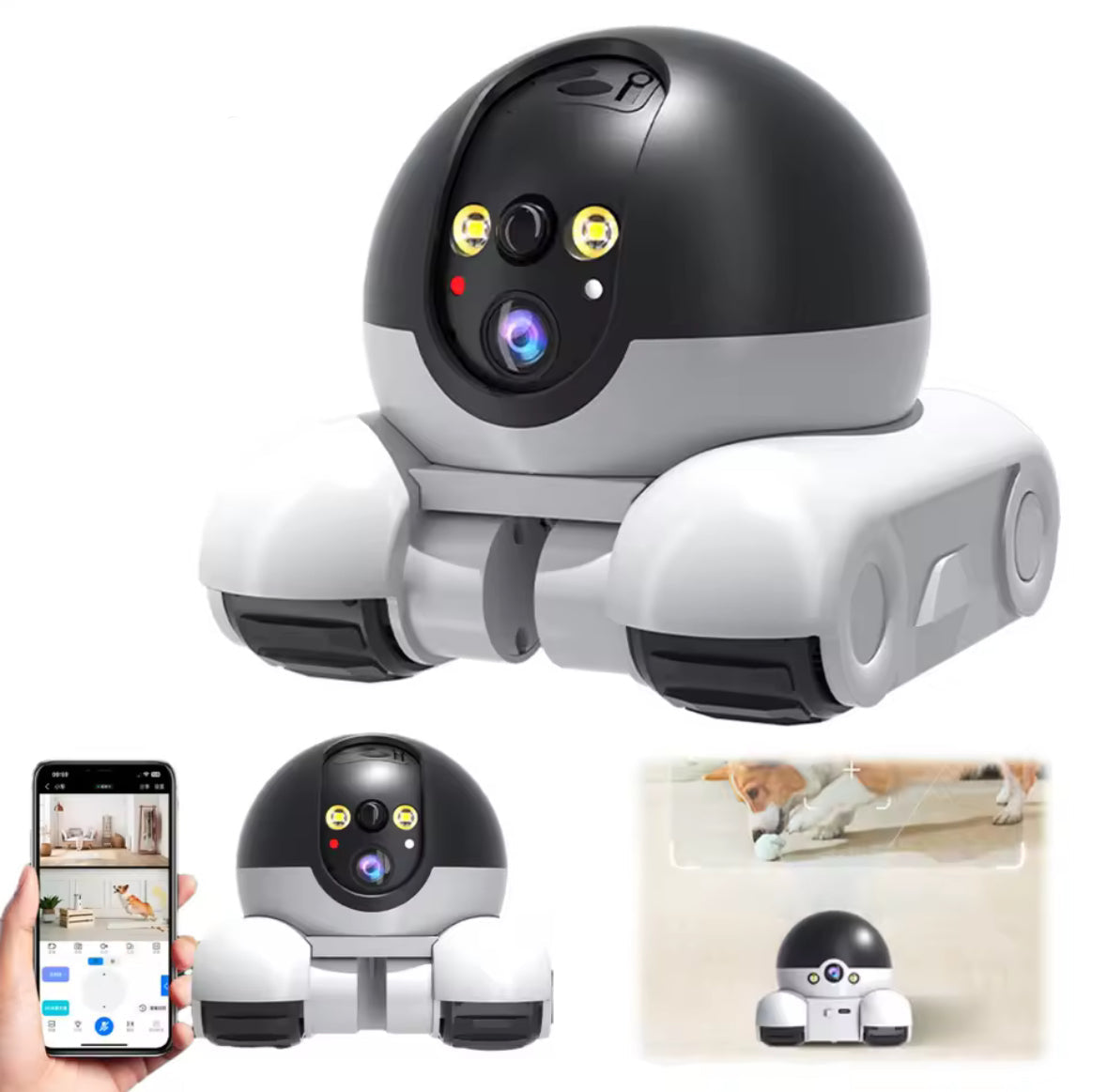 360° HD Überwachungs Roboter