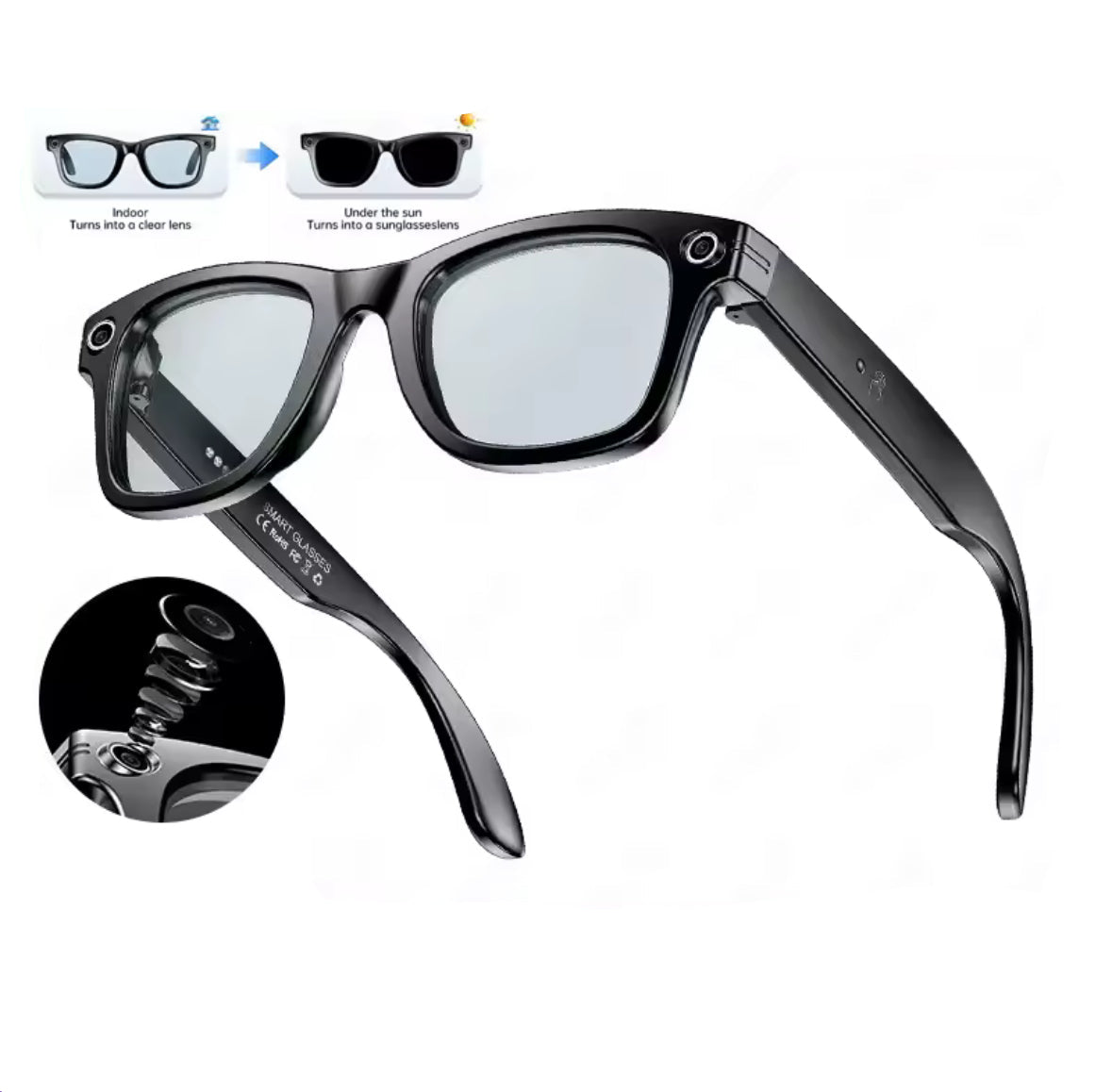 Ai Smart Multifunktions Sonnen Brille