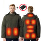 Beheizbare Wärme Winterjacke