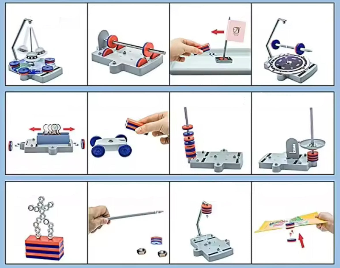 12 in 1 Magnetisches Wissenschafts Spiel