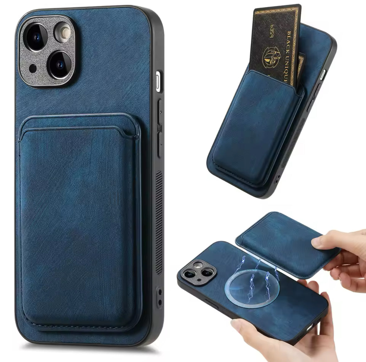iPhone Hülle mit Abnehmbarem Cardholder