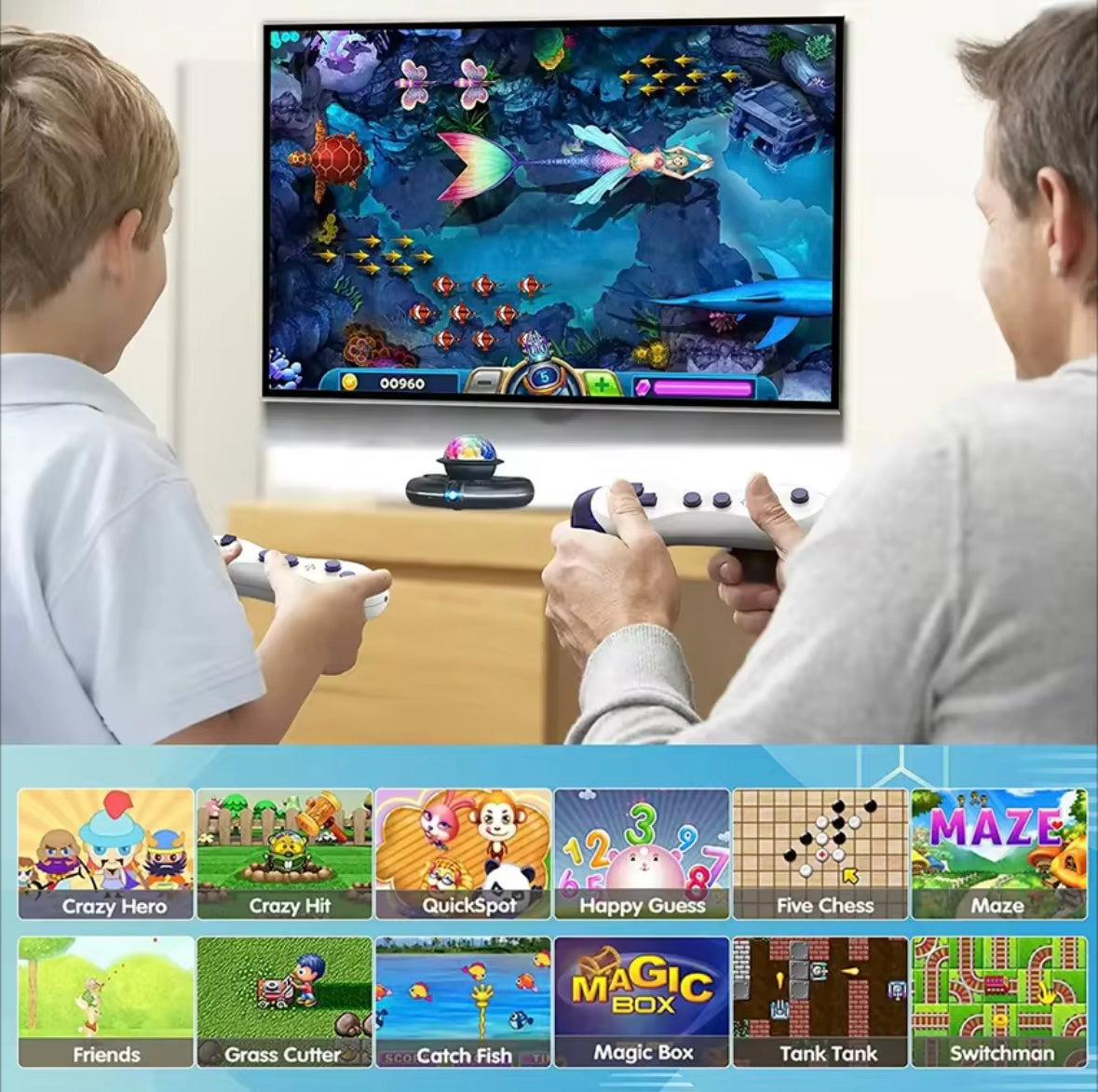 Multifunktionale Party Spiel Matten Konsole