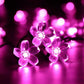 Wetterfeste Blumen Outdoor LED Lichterkette