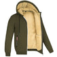 Gefüttertes Thermo Winter Zip-Hoodie