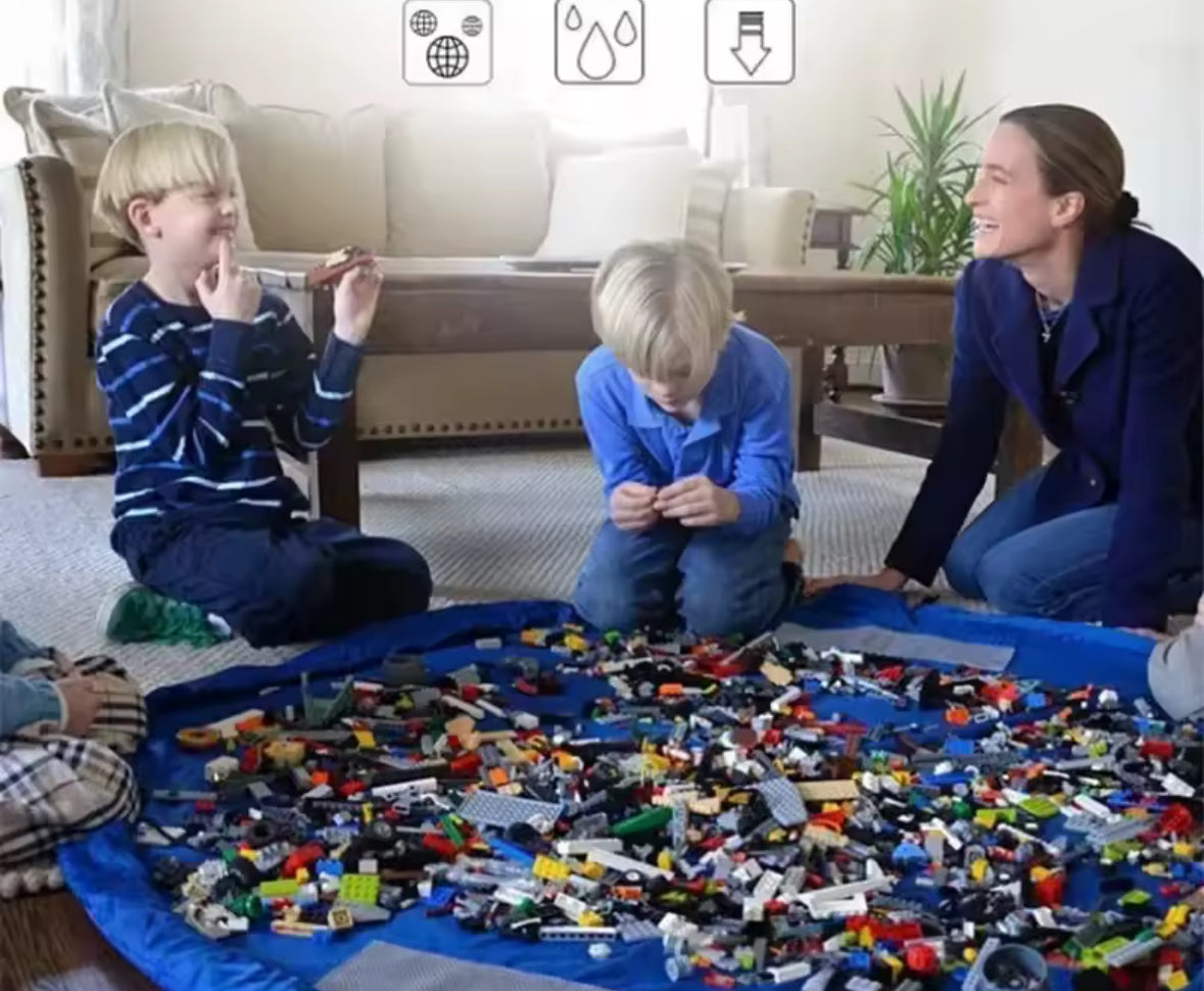 2 in 1 Spielmatten Aufräume Tasche