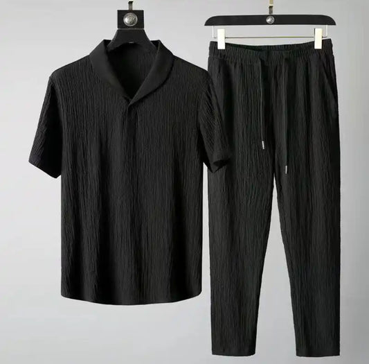 Luxuriöses Sommer Shirt mit Hosen