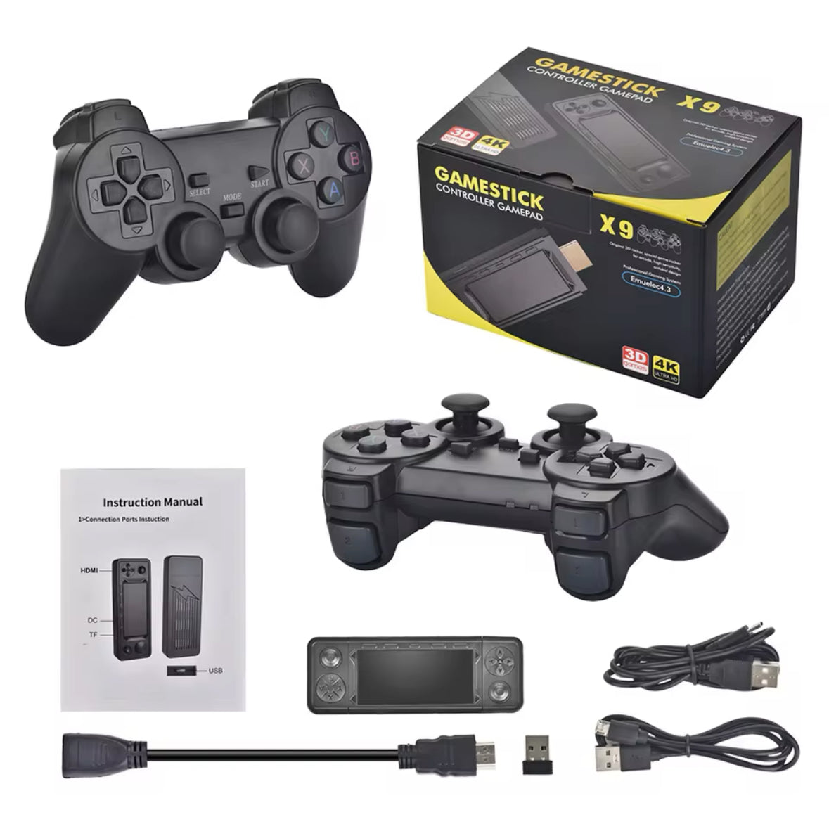 2-4 Player 4K Retro Gaming Konsole