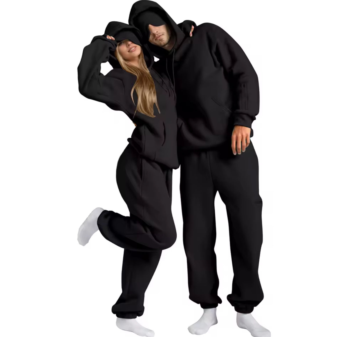 Reise Pullover mit Schlafmaske