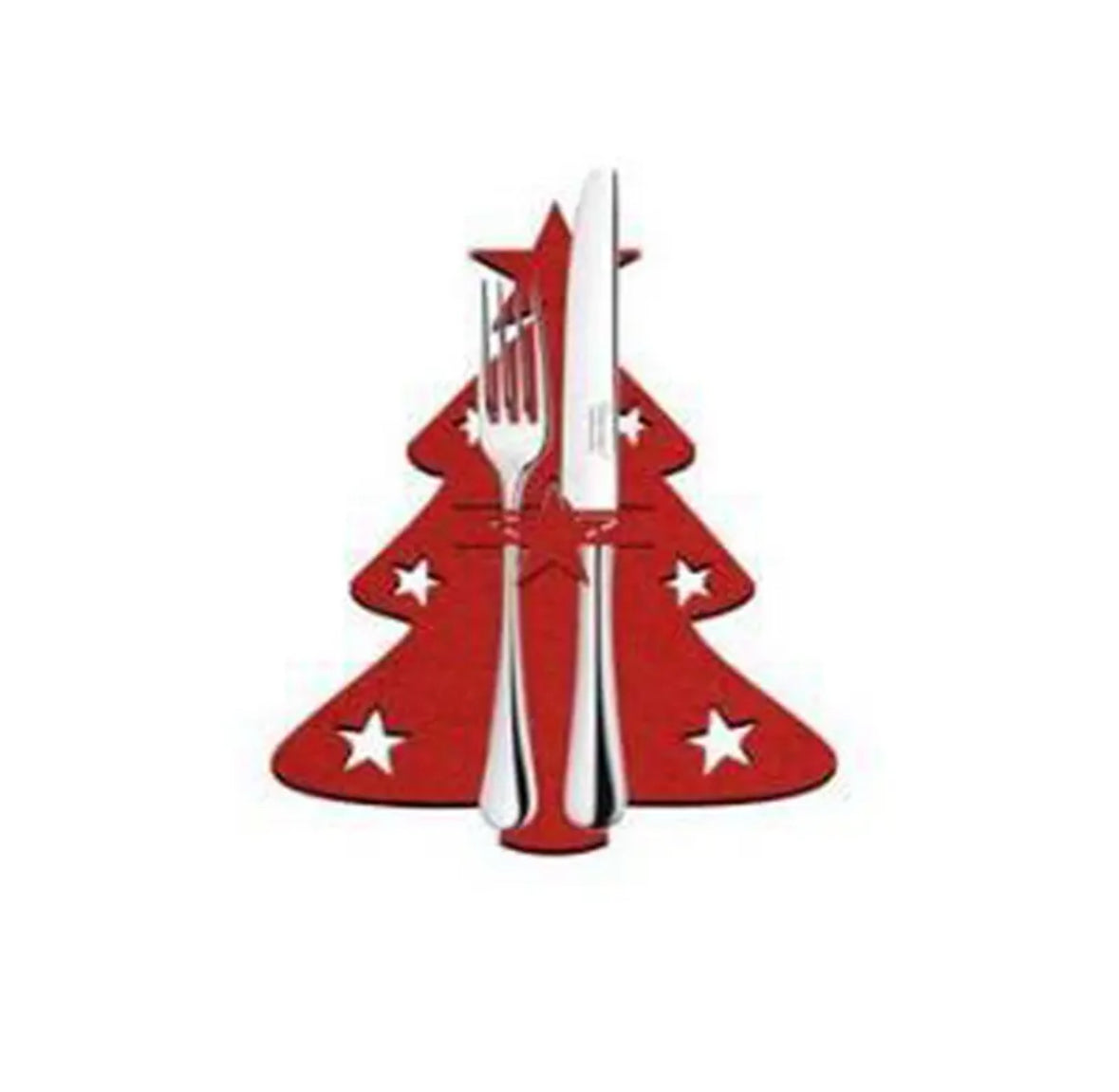Weihnachts Deko für Besteck etc