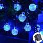 Solar Outdoor Kristall LED Lichterkette