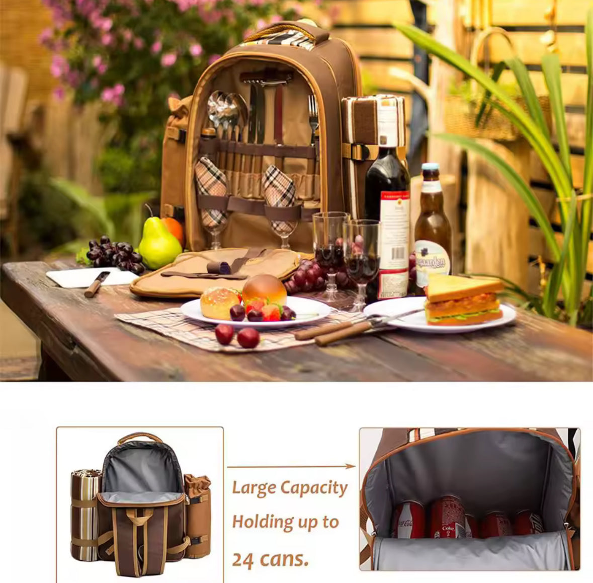 XL Picknick Rucksack