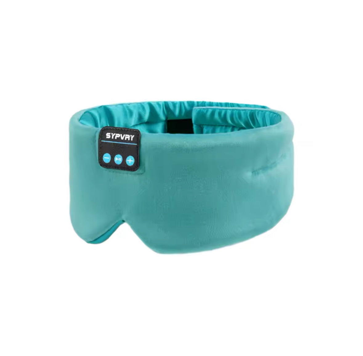 Seidene Plüsch Schlaf Maske mit Kopfhörern