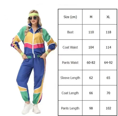 Vintage 80er Jahre Disco Kostüm