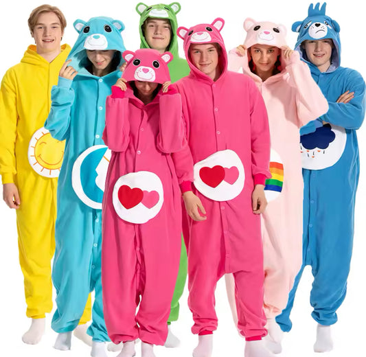 Süsses Bunte Bärchen Ganzkörper Kostüm