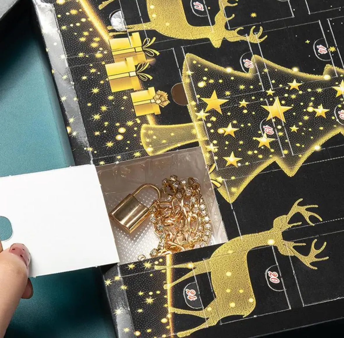 Nickelfreier Schmuck Adventskalender