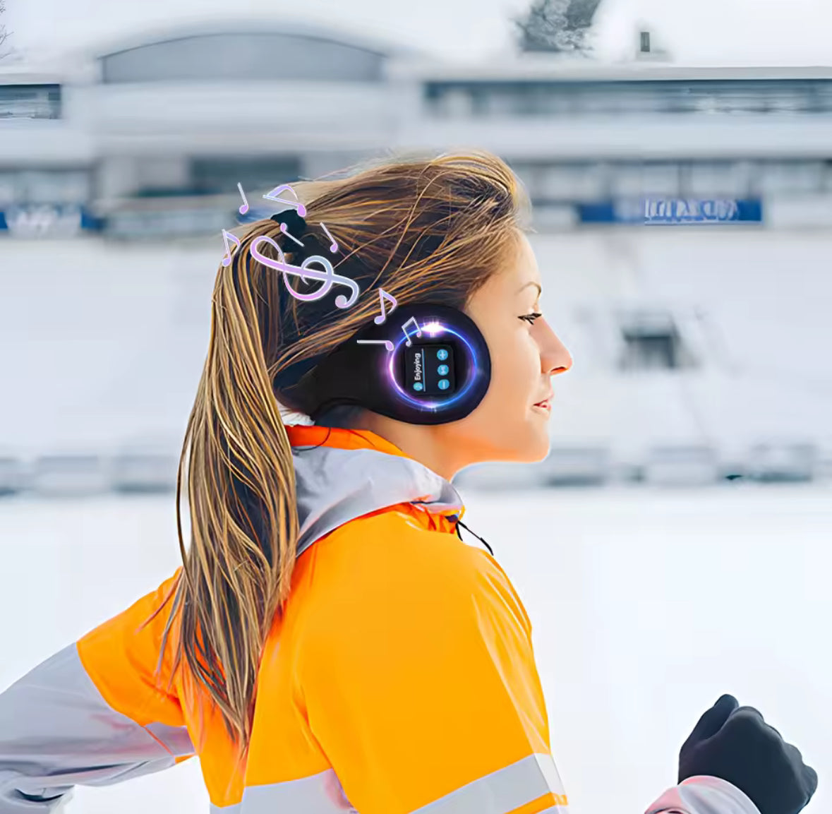 Flauschige Ohrenwärmer Kopfhörer