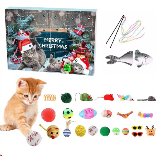 Katzen Adventskalender für Haustiere
