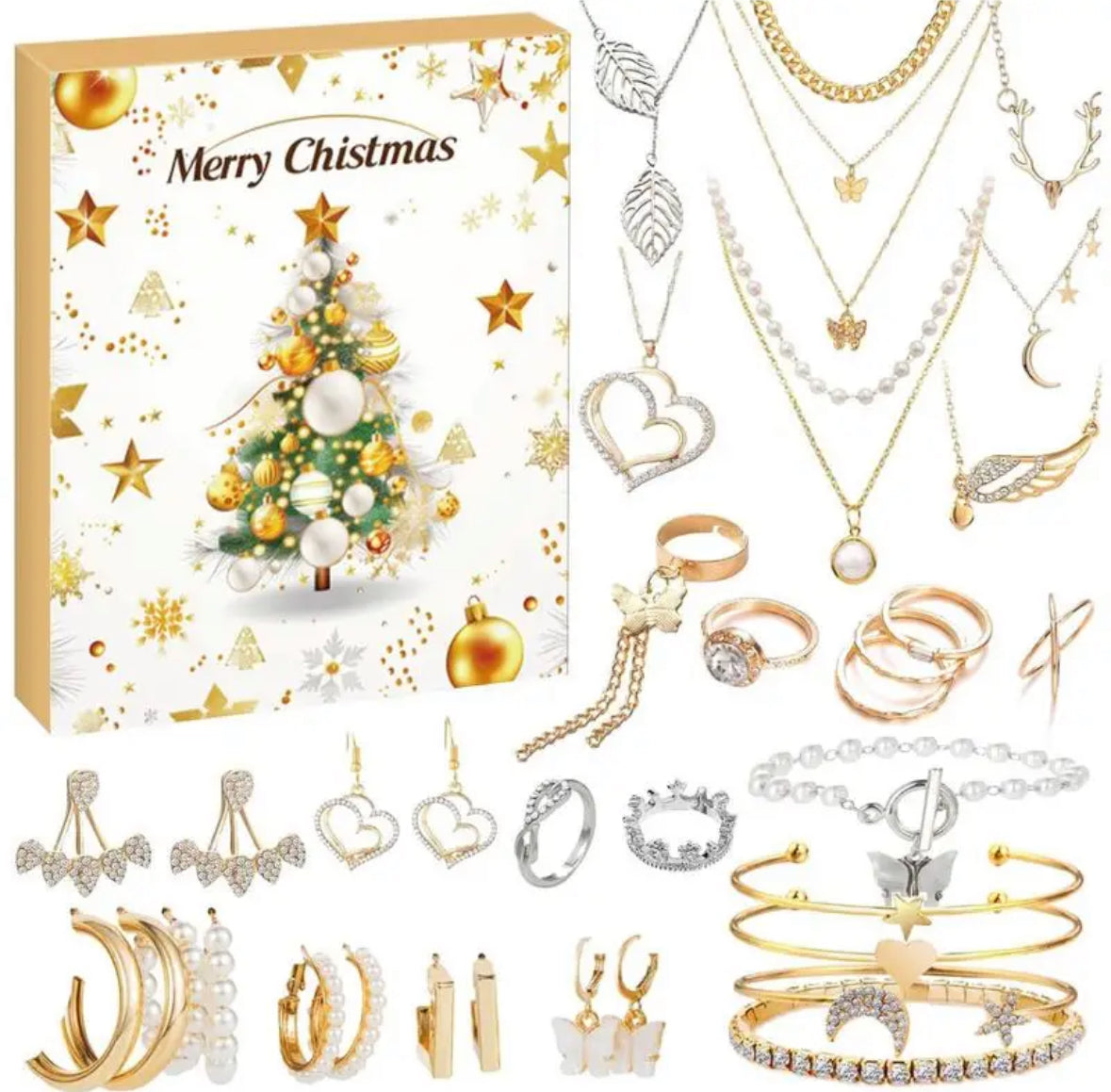 Nickelfreier Schmuck Adventskalender