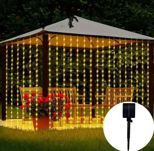 Wetterfeste Solar Outdoor LED Lichterkette