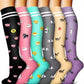 6 Paar Farbige Kompressions Socken