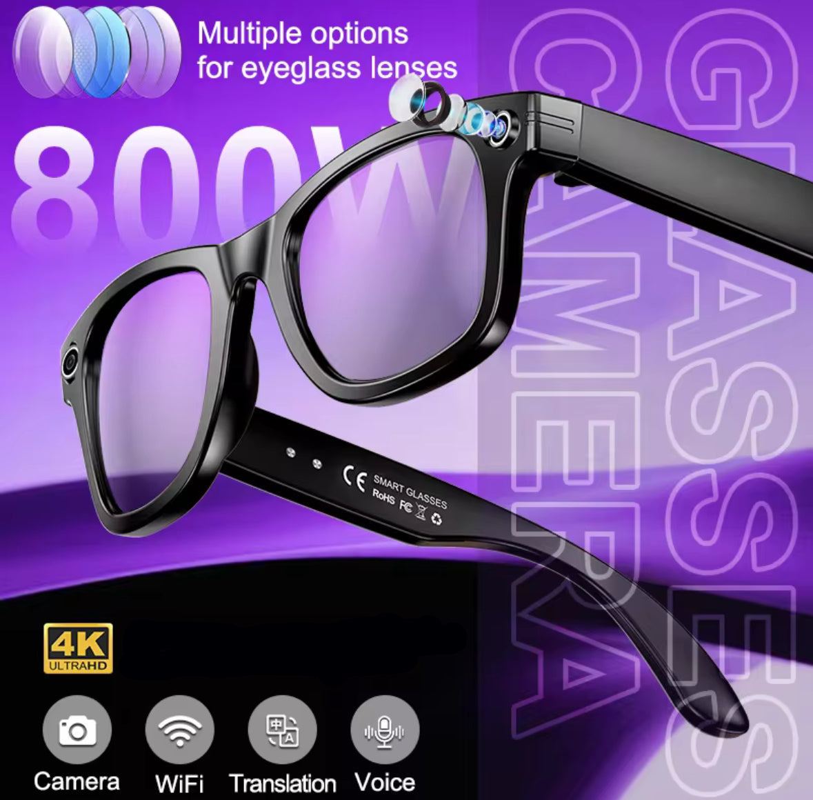 Ai Smart Multifunktions Sonnen Brille