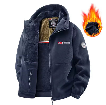 Gefütterte Thermo Fleece Jacke