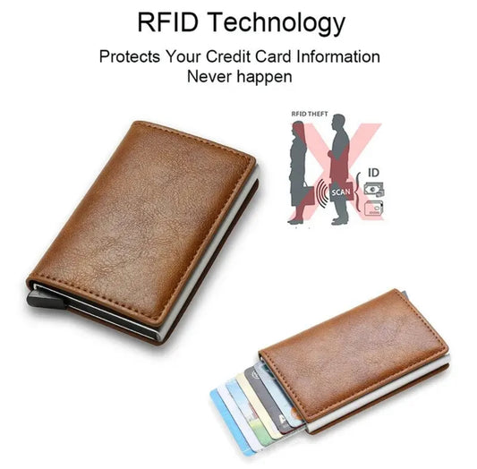 Anti-Diebstahl-RFID Cardholder Brieftasche