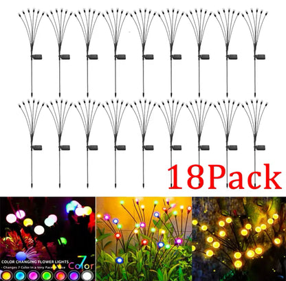 Solarbetriebene Outdoor LED Lichter Bündel Dekoration