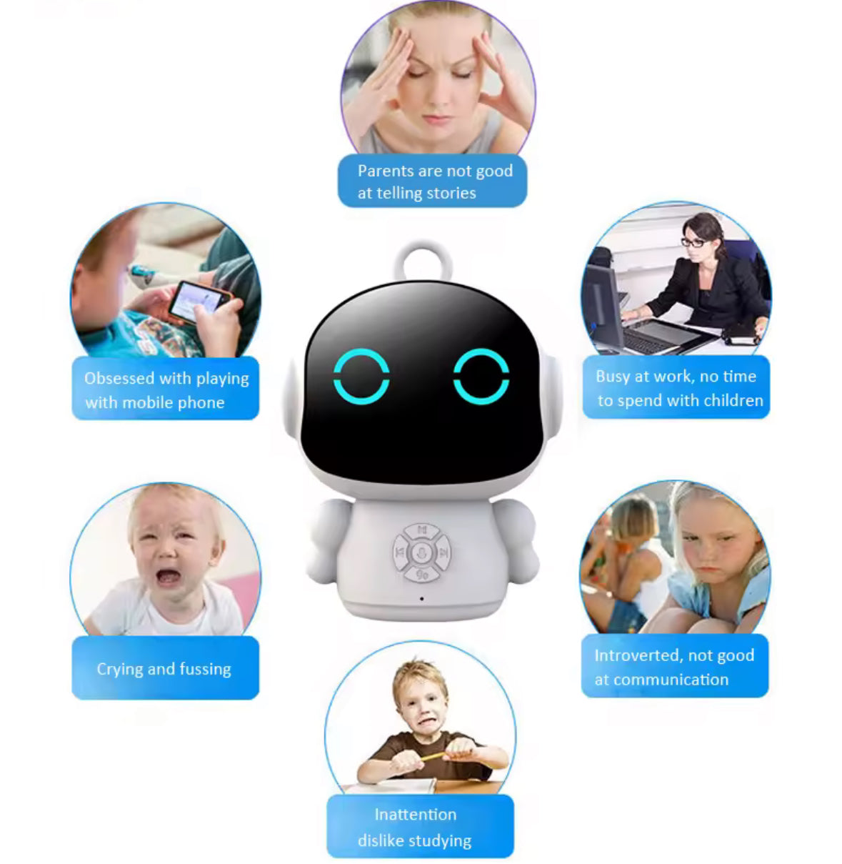 Mini AI Helfer Roboter