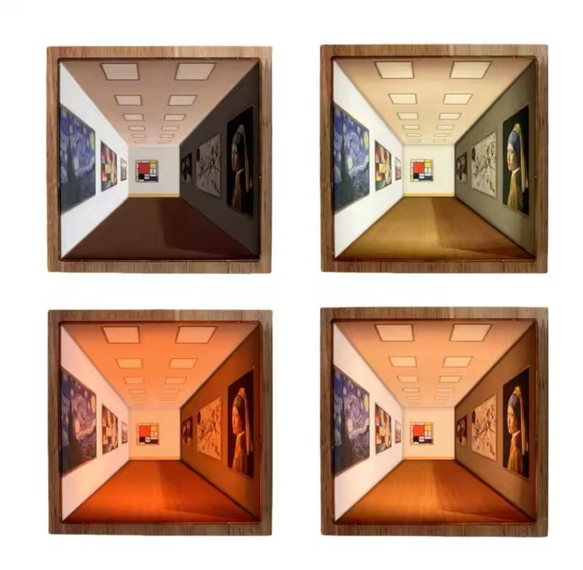 3D Illusions LED Gemälde Lampe