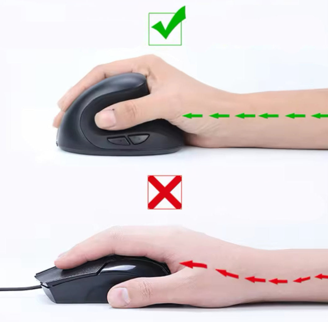 Ergonomische Wireless Computer Maus