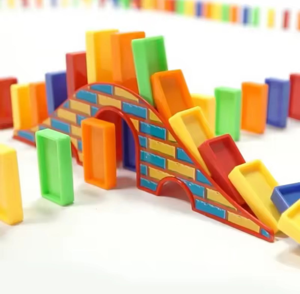 Mechanischer Domino Spezialeffekt