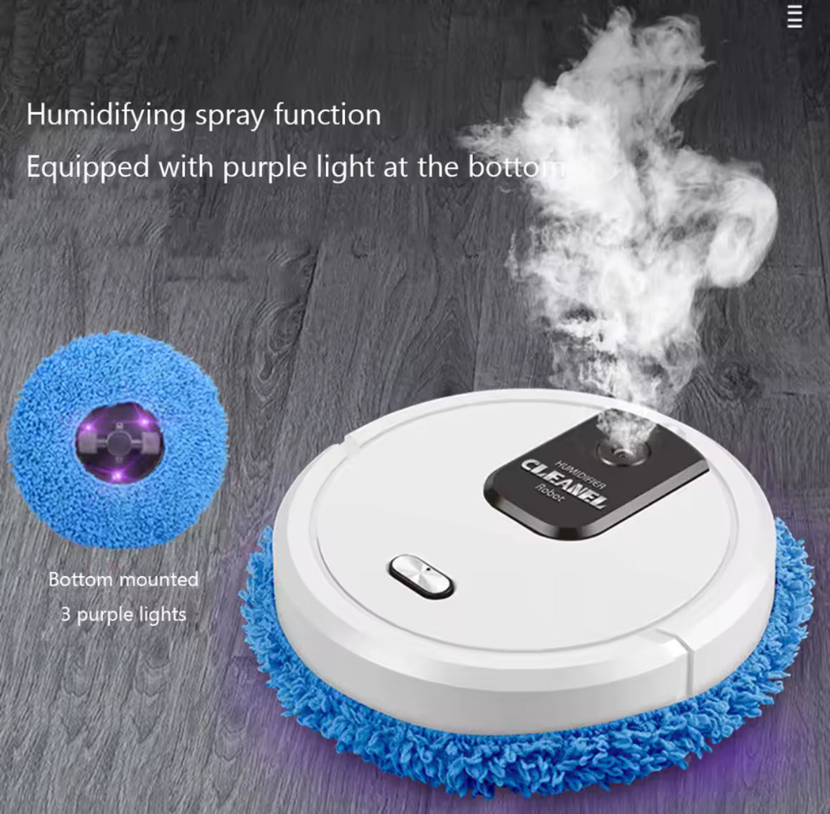Smarter Nass-Reinigungs Wischmopp Roboter