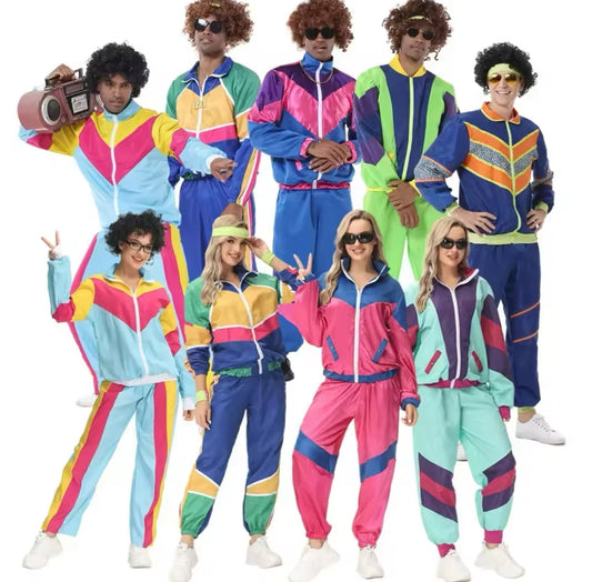 Vintage 80er Jahre Disco Kostüm