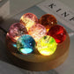 Leuchtende LED Kristall Kugel Lampe