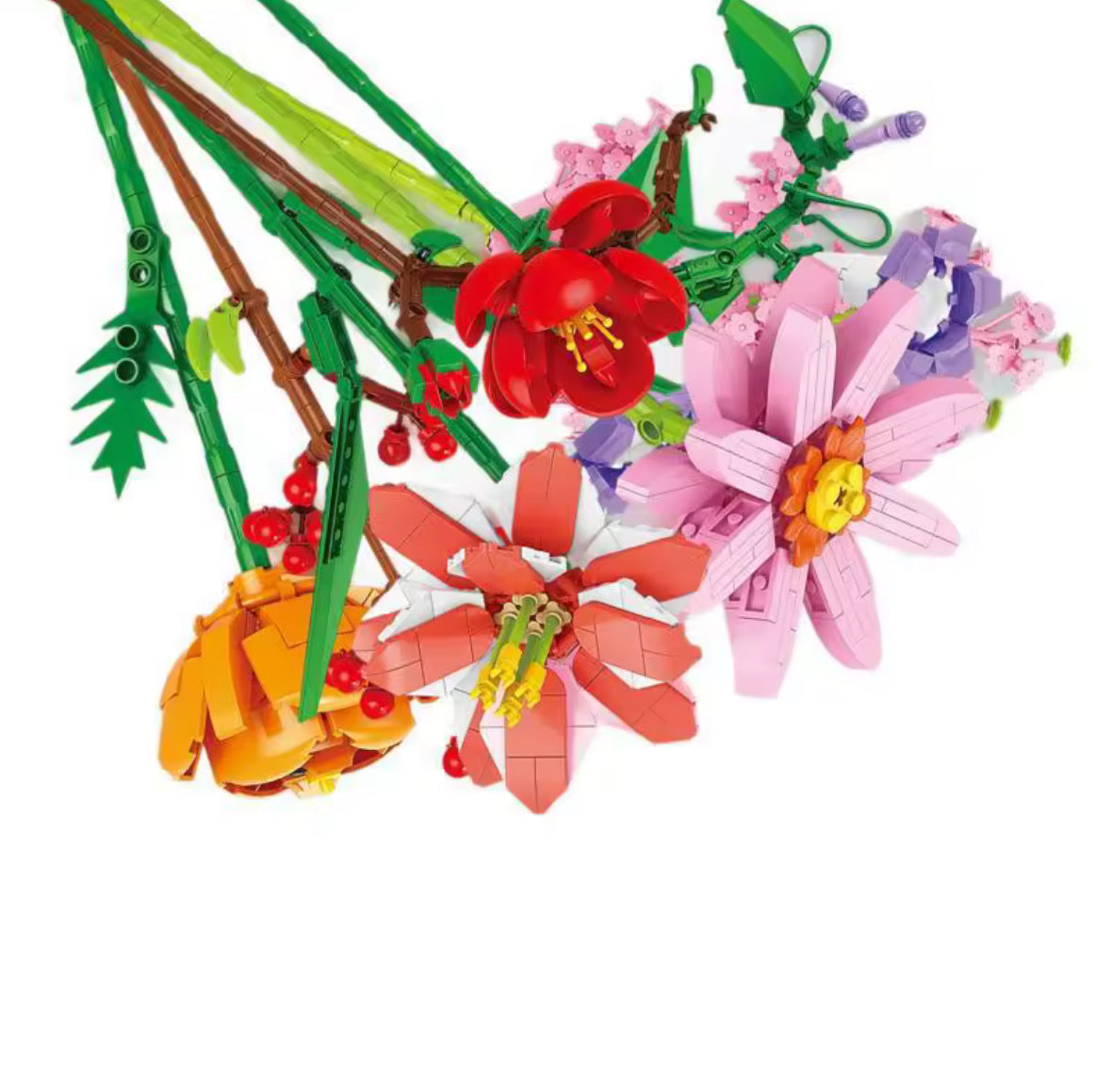 Baustein Blumestrauss Adventskalender