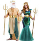 Poseidon Meeres Königen Kostüm