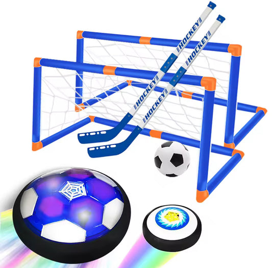 Lustiges LED Fussball Hockey Hoverball Set