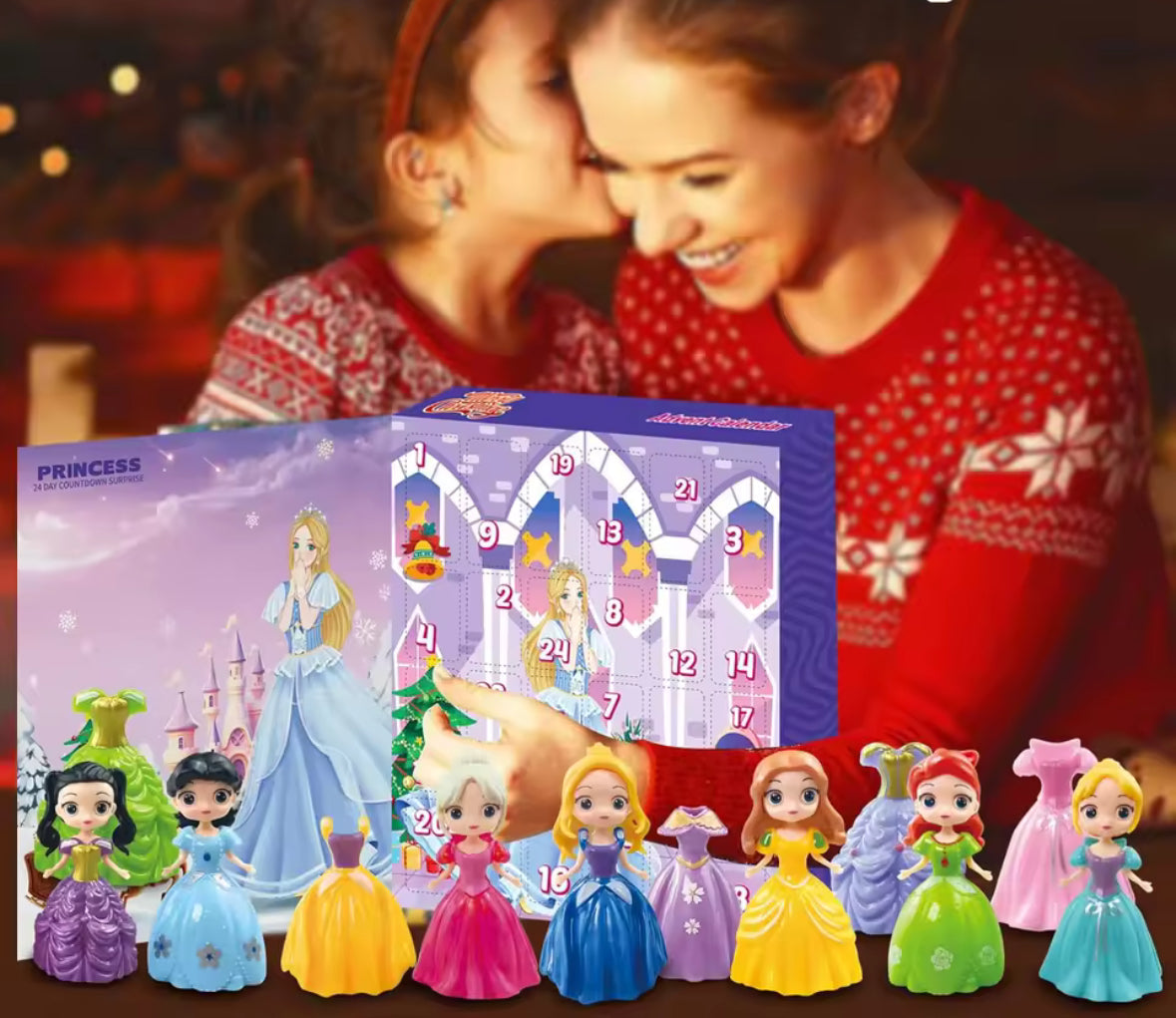 Puppen Prinzessin Adventskalender
