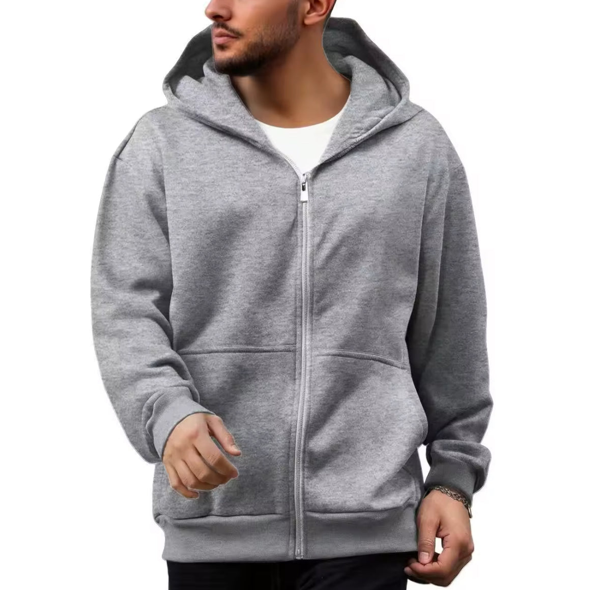 Rucksack Reissverschluss Sweatshirt