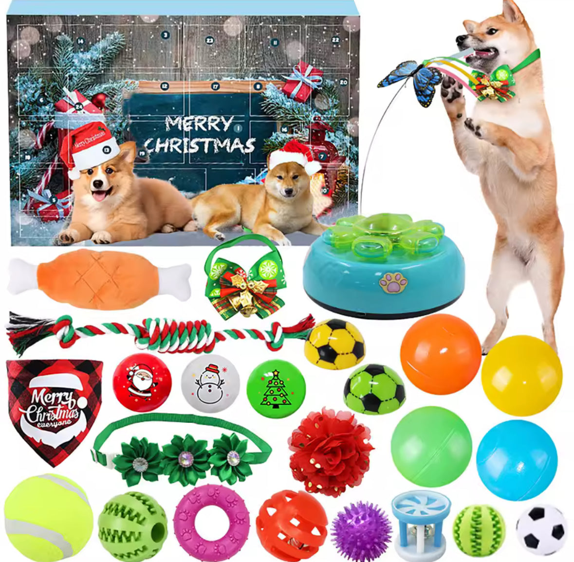 Hunde Adventskalender für Haustiere