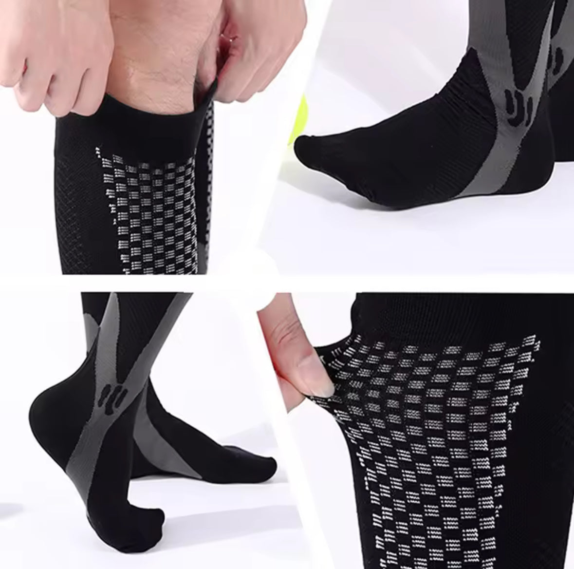 Sportliche Kompressions Socken