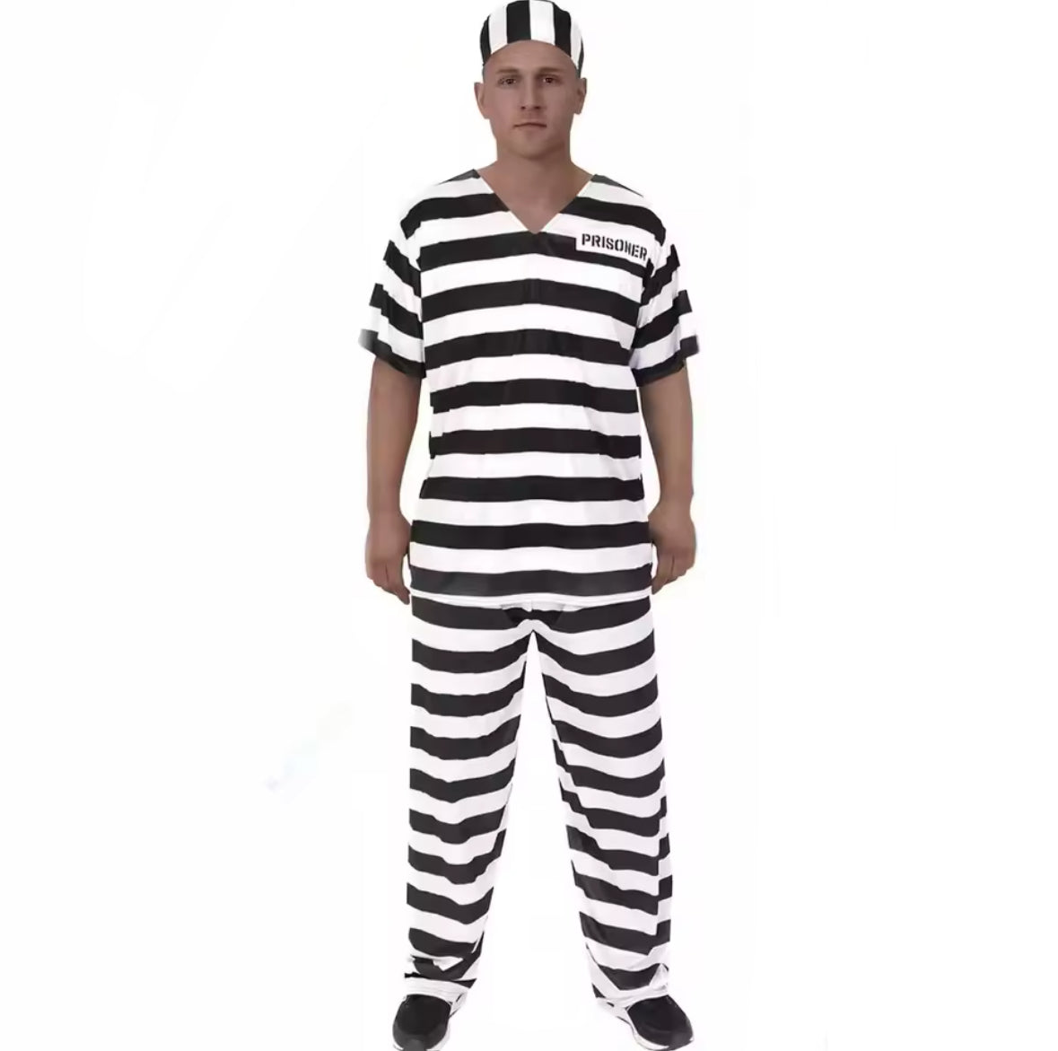 Gefängnis Insassen Kostüm