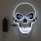 LED Totenkopf Maske