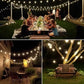Solar Outdoor Kristall LED Lichterkette