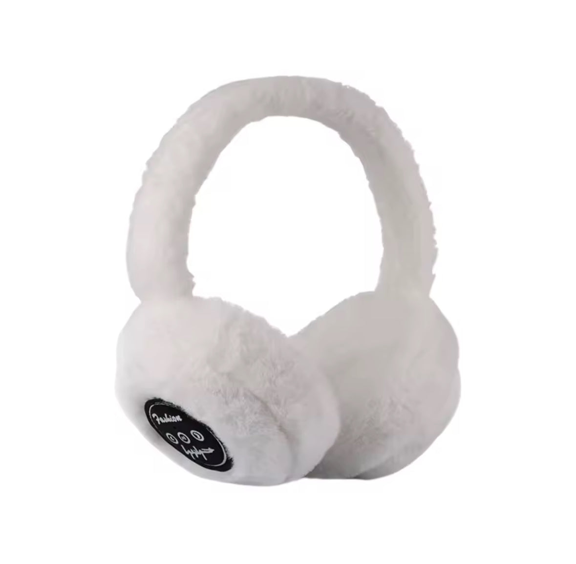 Flauschige Plüsch Ohrenwärmer Kopfhörer