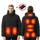 Beheizbare Wärme Winterjacke
